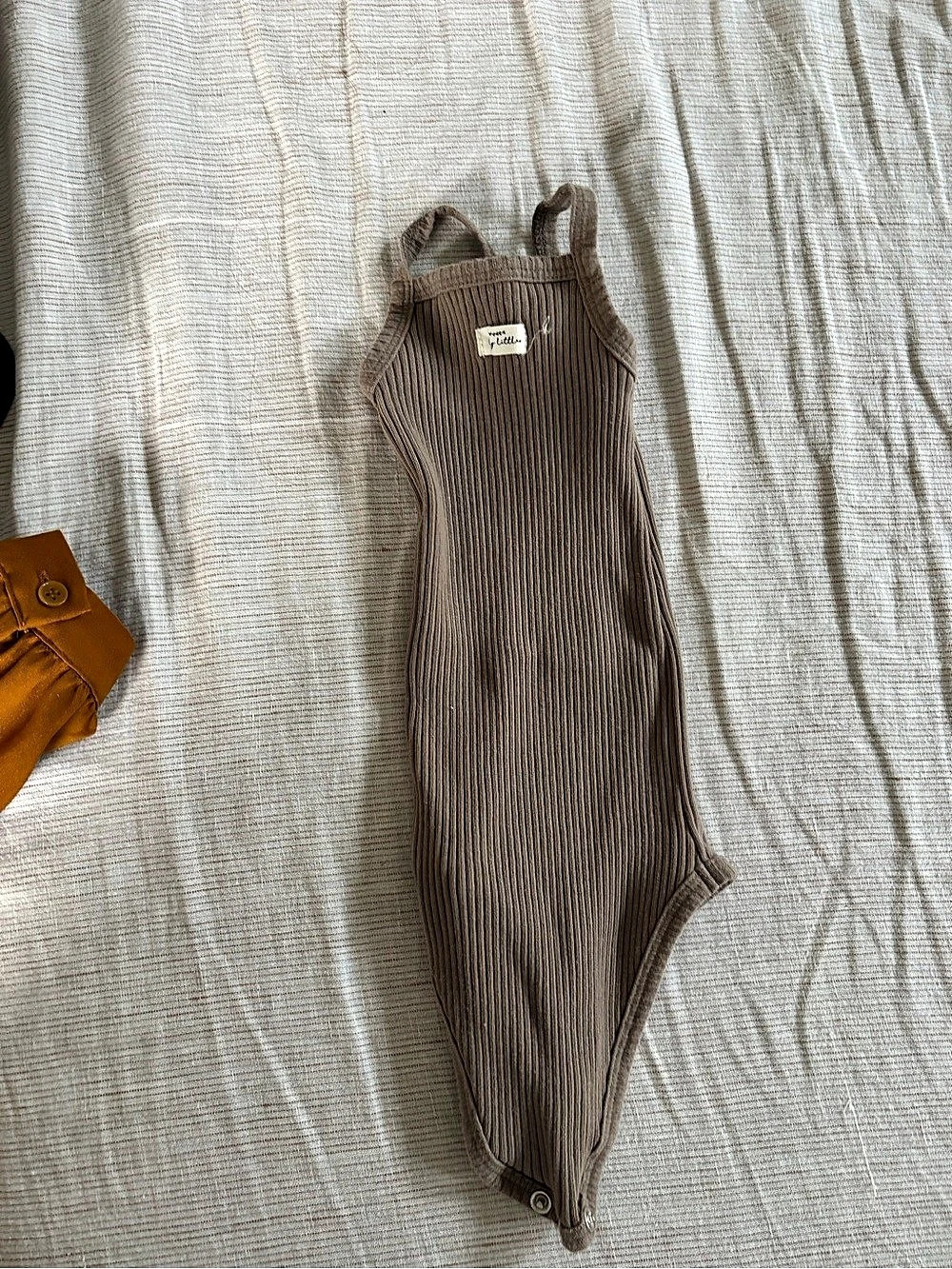 Lovely Little Ribbed Bodysuit - Picture 1 of 3